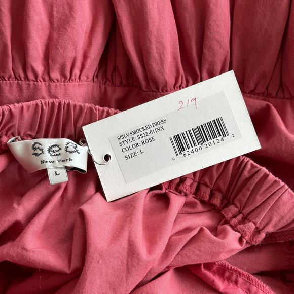 Sea New York Gladys Maxi Dress Rose Pink Size Large NWT - Picture 10 of 12